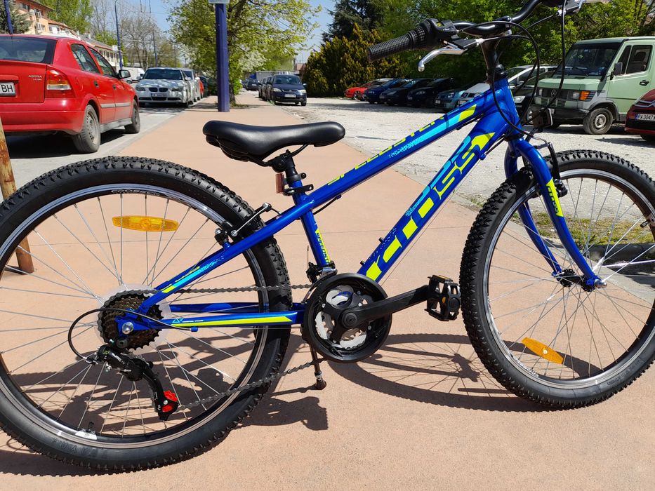 CROSS Велосипед 24" SPEEDSTER син