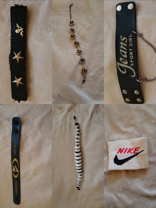 Бижутерия браслет цепочка крестики бисер бусы