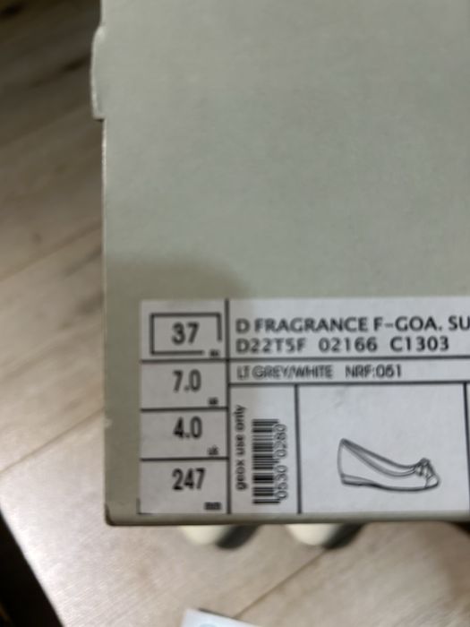 Новые туфли балетки Geox