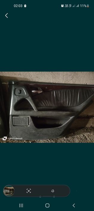 Обшивка  двери кожаный с памяти сиденьям W210