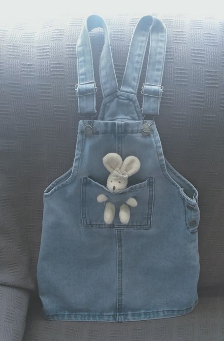 Сарафан джинсовый на 6-7 лет