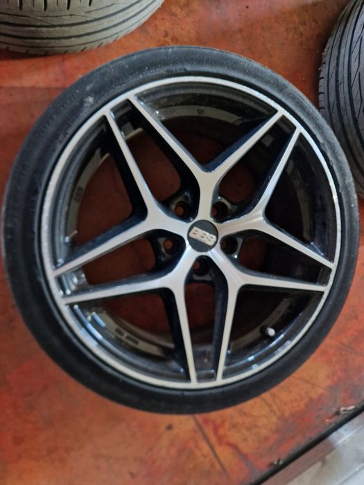 Jante Bbs originale 18 inch 5x108 (Ford, Volvo, Jaguar, Peugeot) cu anvelope 225/40 R18