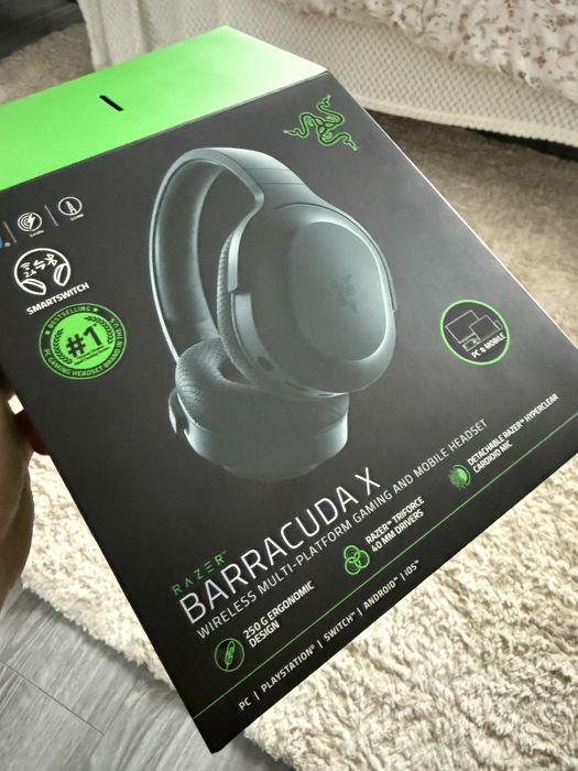 Vand casti Gaming Barracuda X