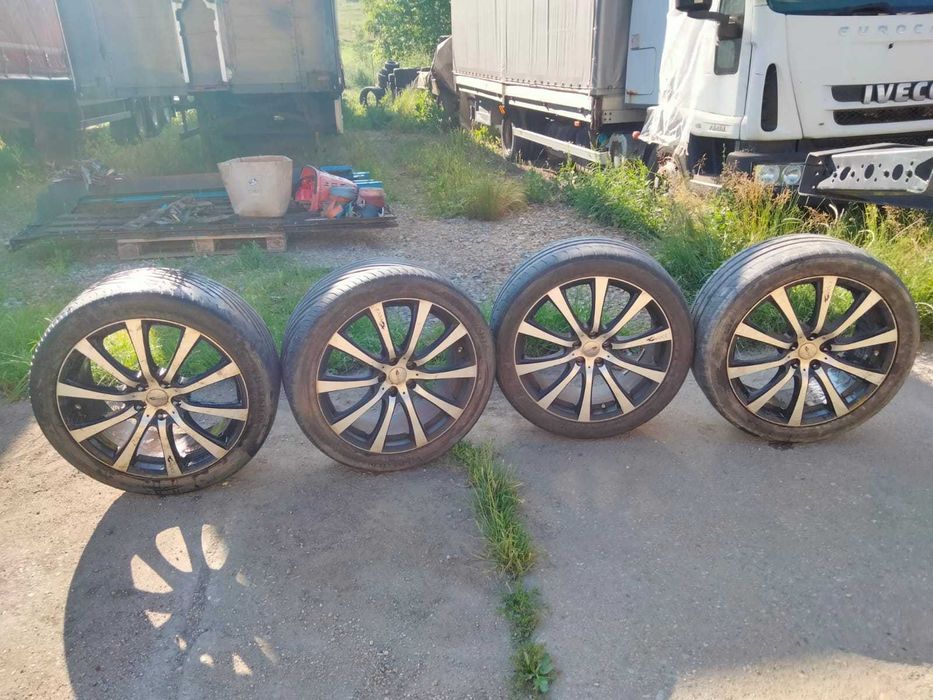 Set 4 jante BROCK B21 CU ANVELOPE 275/40 R20