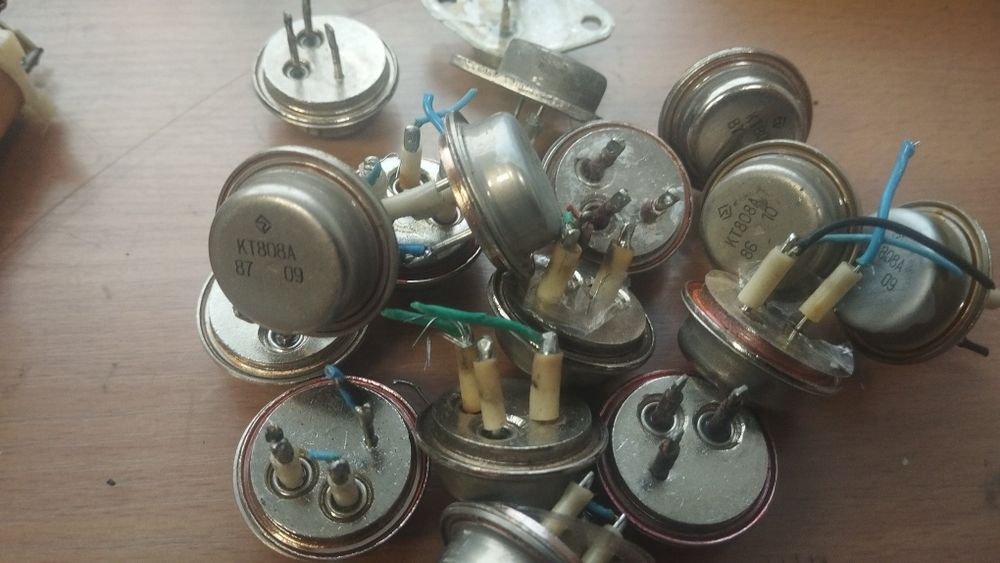 Радиодетали рабочие не рабочие советские
