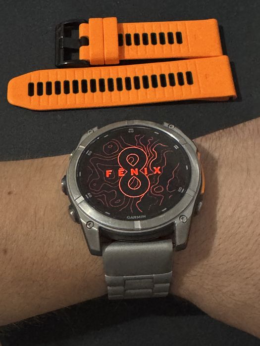 Garmin Fenix 8 AMOLED Sapphire Titanium 51
