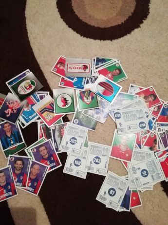 Abțibilduri stikere cu diverși fotbaliști anii '90...200 de bucati