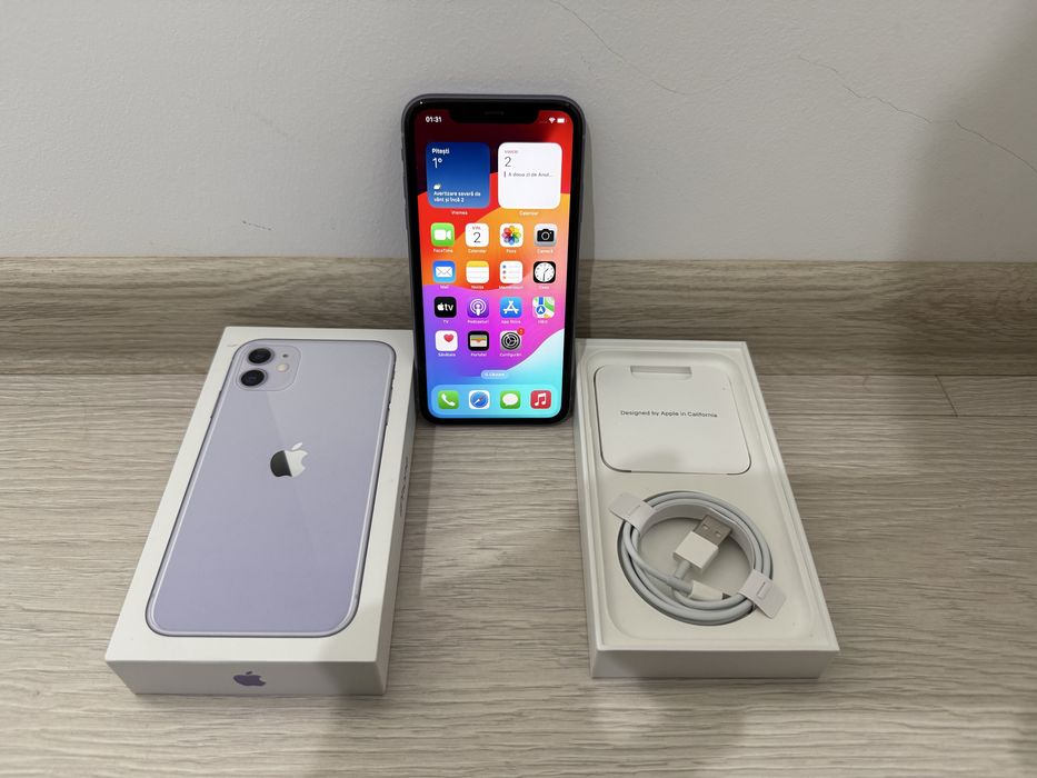 Apple IPHONE 11 (full box / acte / impecabil)