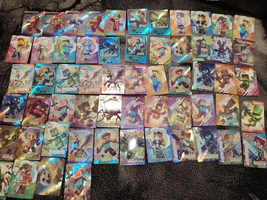 Коллекционные карточки Minecraft