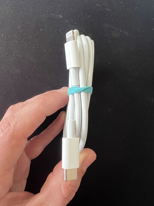 Cablu date Apple Lightning - USB-C 2m Alb Original