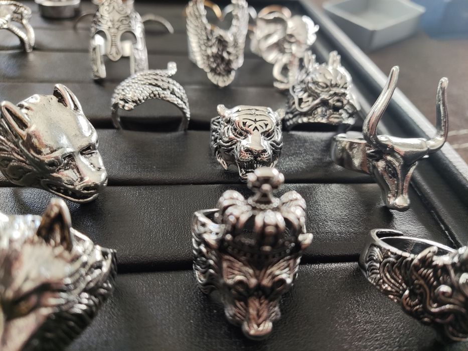 Стоманени пръстени, всякакви видове и размери