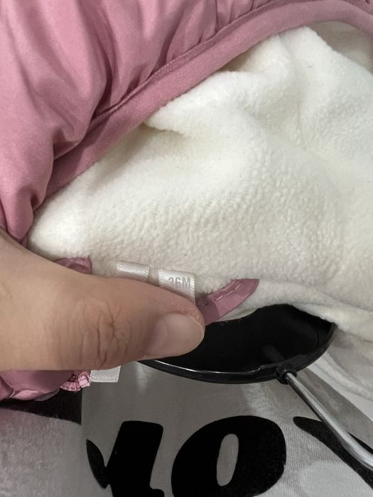 Детская куртка теплая orchestra для девочек 2-3 г