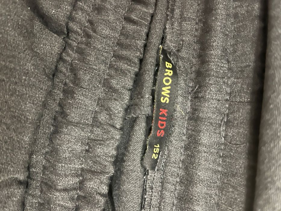 Детские брюки серые