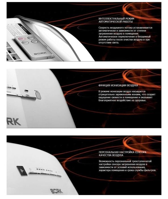 Воздухоочиститель Bork A700