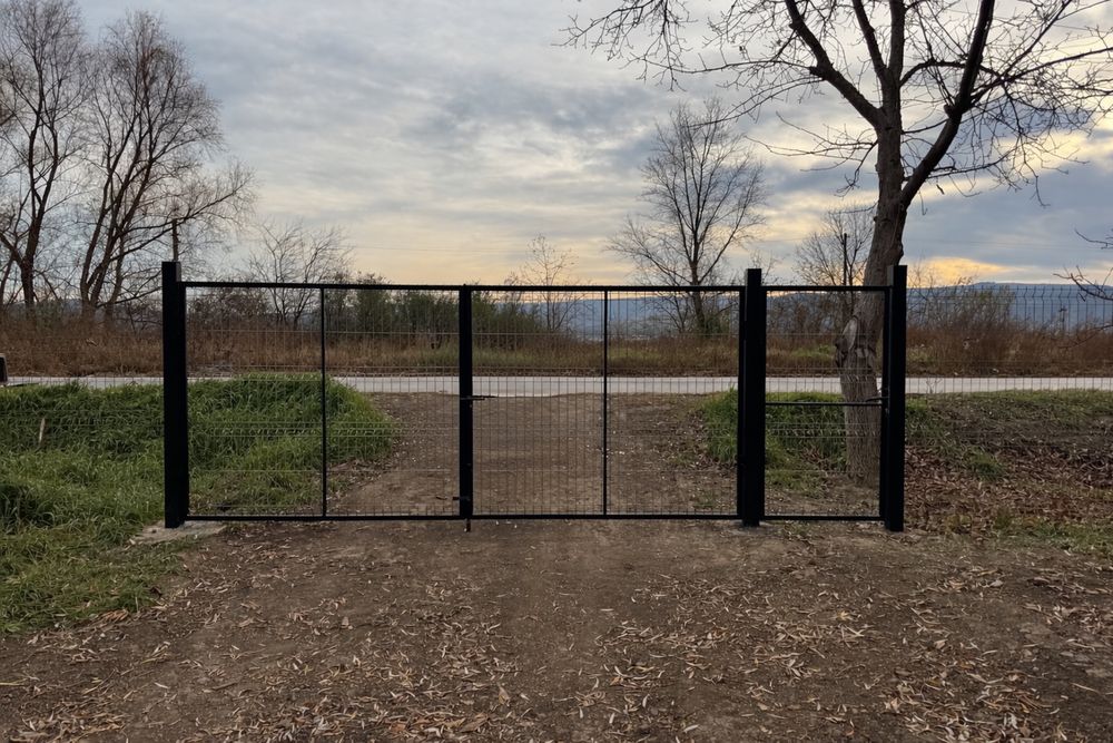 Poartă metalică din oțel sudat