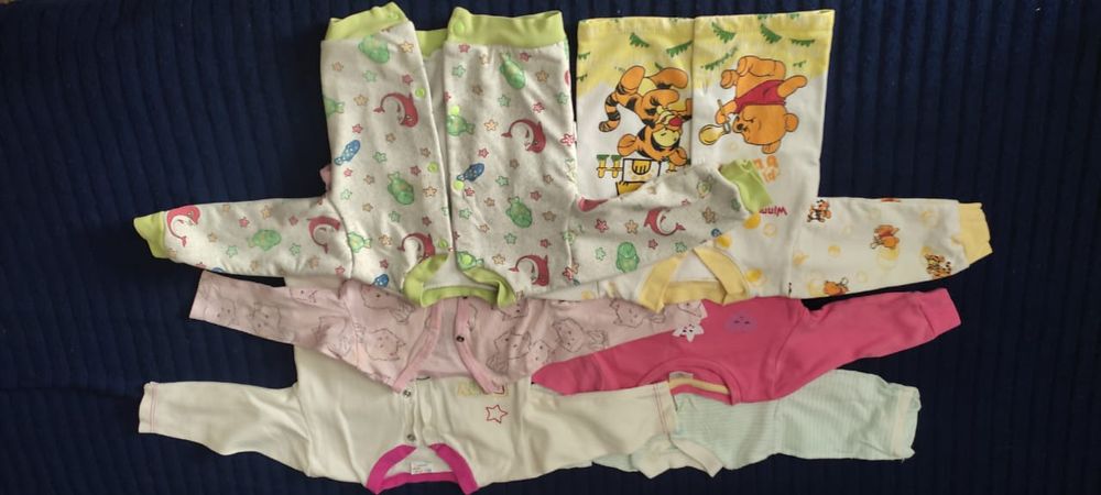 Пакет вещей для девочки 0 - 9 мечяцев