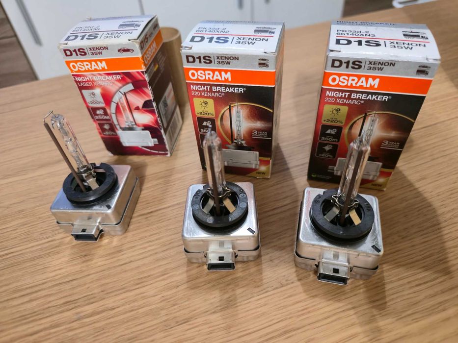 Bec auto far Xenon Osram D1S Night Breaker Laser +220%, 35W