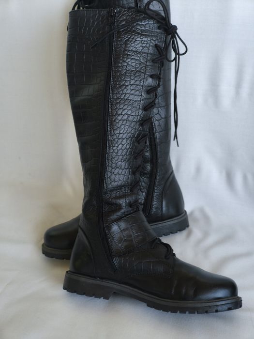 Ботуши естествена кожа, номер 39