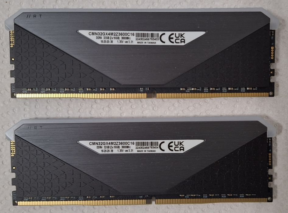 Kit 32 gb ddr 4 corsair 3600 mhz cl16