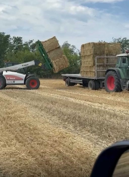 Gheara hidraulica pentru baloti agro