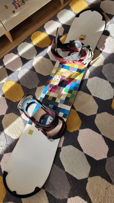 Placa snowboard FTWO 145 + legaturi Burton