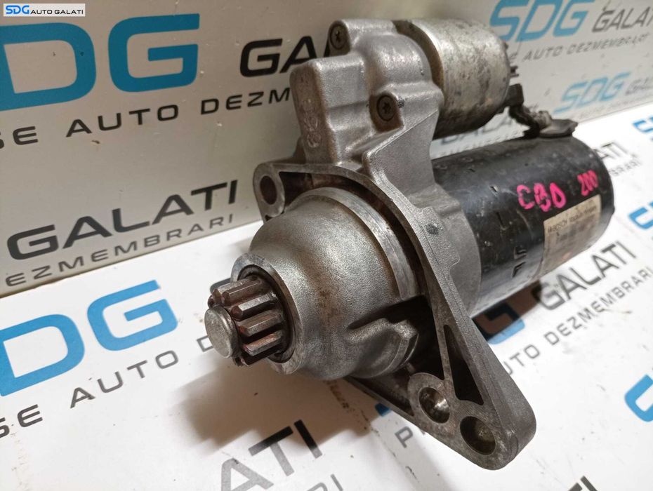 Electromotor cu 11 Dinti Volkswagen Caddy 2.0 TDI CLCA 2010 - Prezent Cod 02Z911023N 0001123028 [M7209]