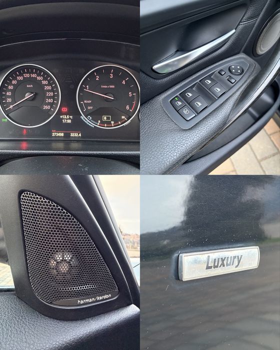 BMW 320d F30 / 184 cp / 2012 / Bi-xenon / Harman Kardon / Trapa / Piele / Inmatriculat RO / Luxury Line