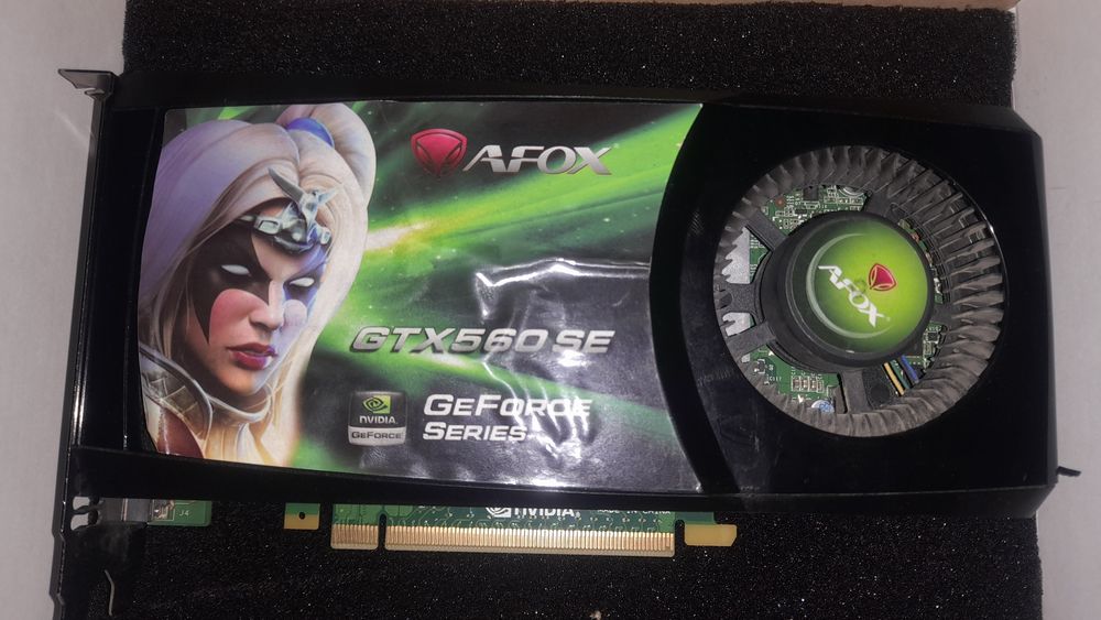 Видеокарта Geforce GTX560SE 1Gb
