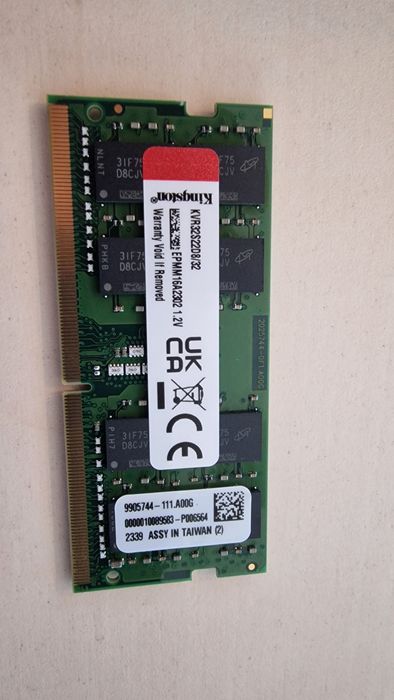 Memorie 32 Gb laptop DDR4 -3200 Mhz kingstone