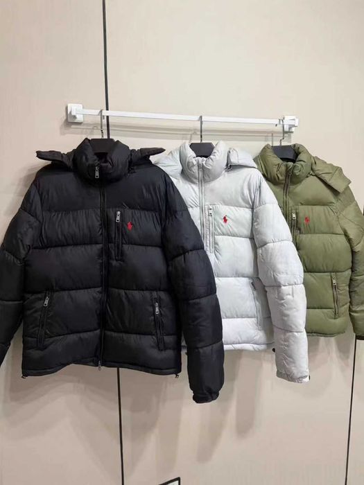 Geaca Ralph Lauren puffer alba noua