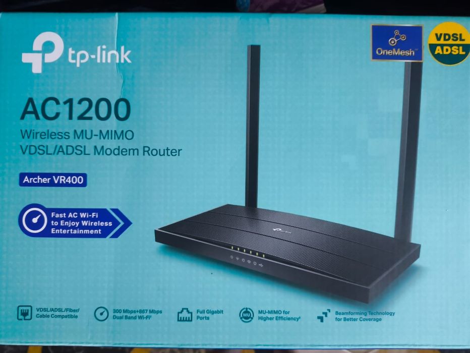 Wi-Fi роутер TP-LINK Archer VR400 V3