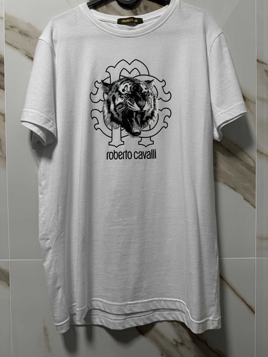 Нова автентична мъжка тениска Roberto Cavalli размер голям