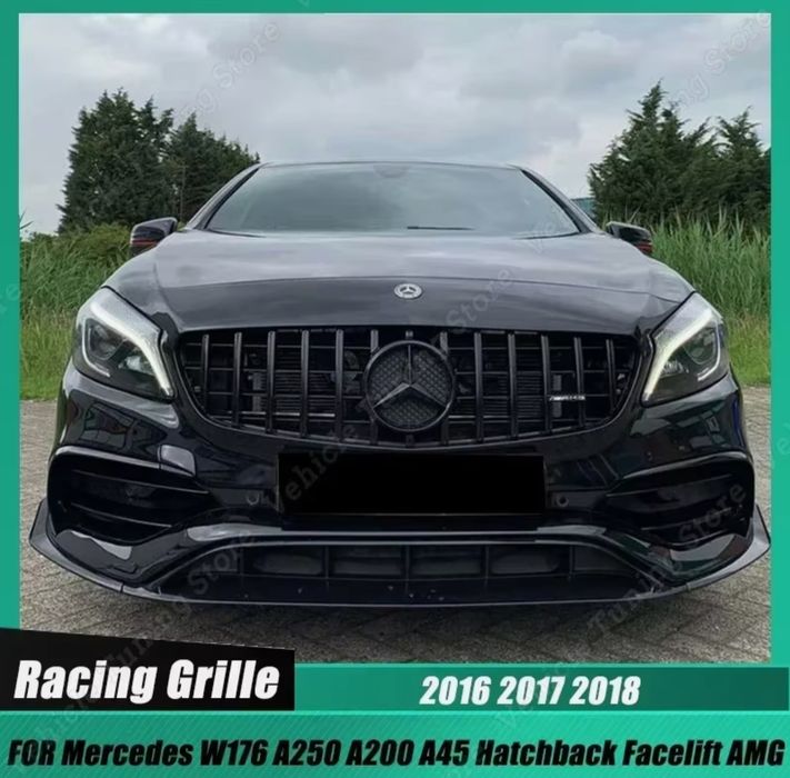 Предна решетка GTR стил за Mercedes Benz W176
