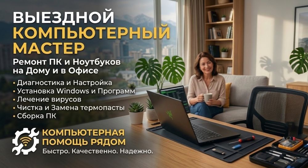 Выездной компьютерный мастер программист