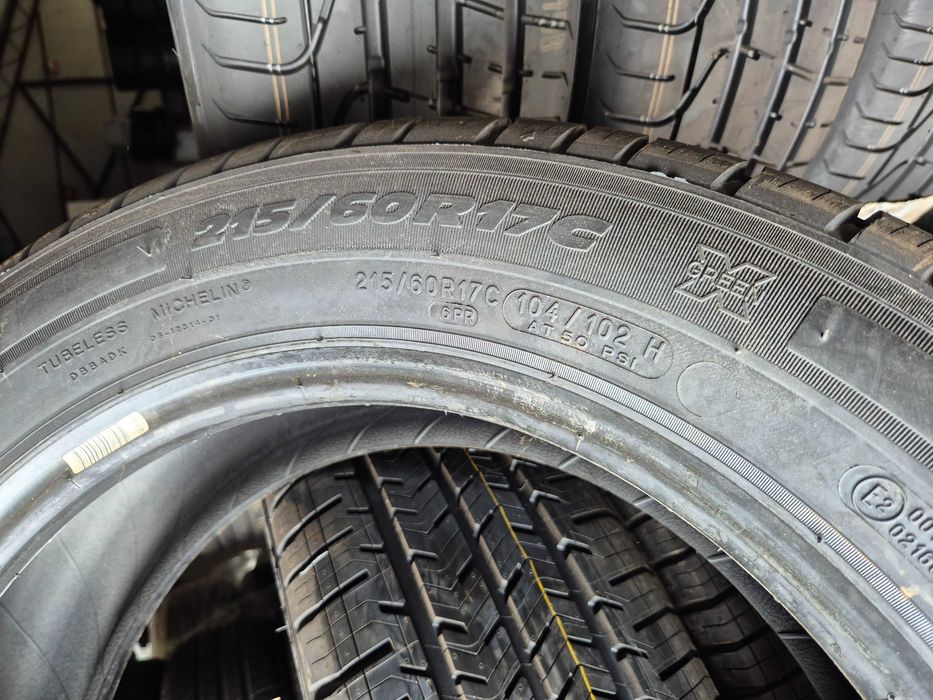 4 Anvelope de VARA - 215/60/17C - Michelin AGILIS - NOU - DOT 2021 2024 ! SUPER PRET !