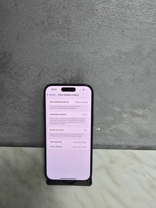 iPhone 15 128GB Black  Bmg Amanet 97245