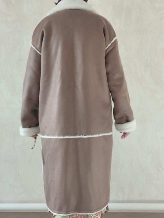 Дубленка женская размер 54