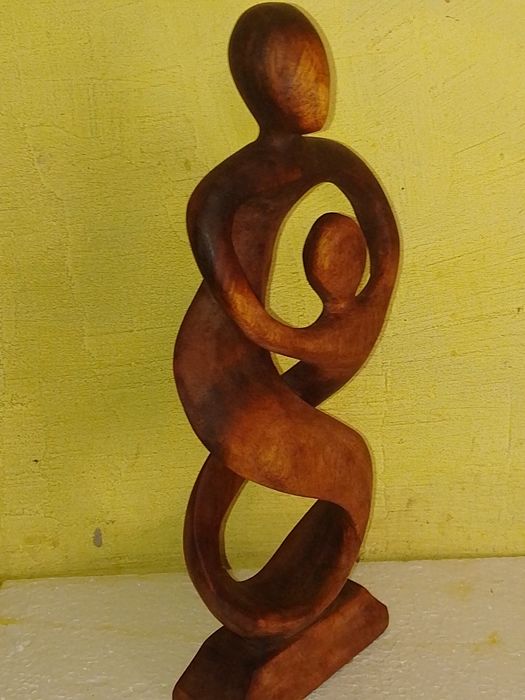 Стара  Дървена  Фигура, Статуетка