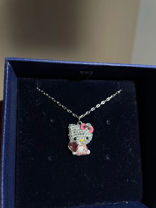 Колие на Swarovski - Hello Kitty