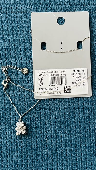 Сребърни колиета ! Нови! 925 проба сребро.50%намалени от реалната цена