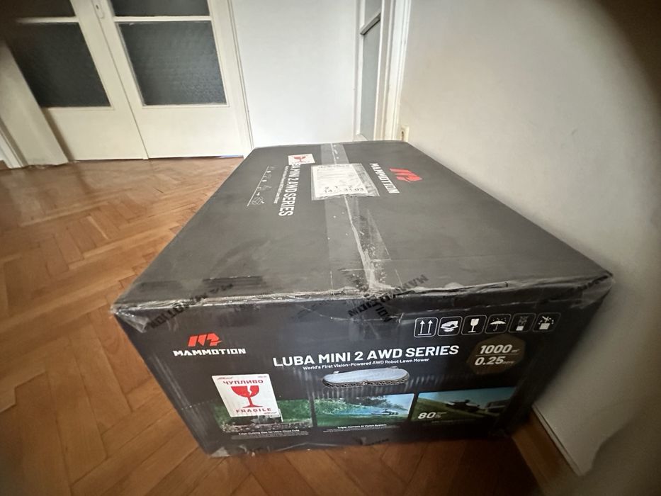 Luba mammotion mini 2 AWD косачка робот с гараж