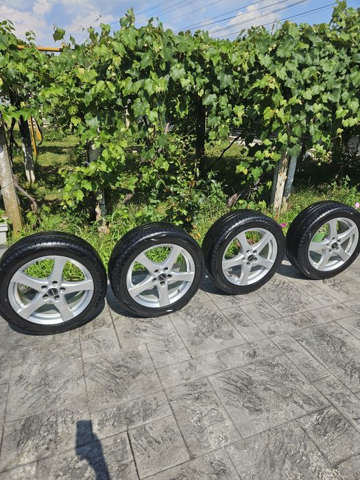 jante BORBET  vw audi cu cauciucuri aproape noi