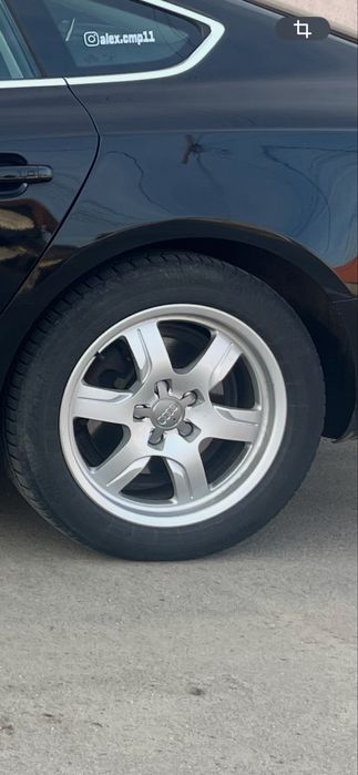 Jante cu cauciucuri de iarna 225/50/17 Audi A3,A4,A5,A6
