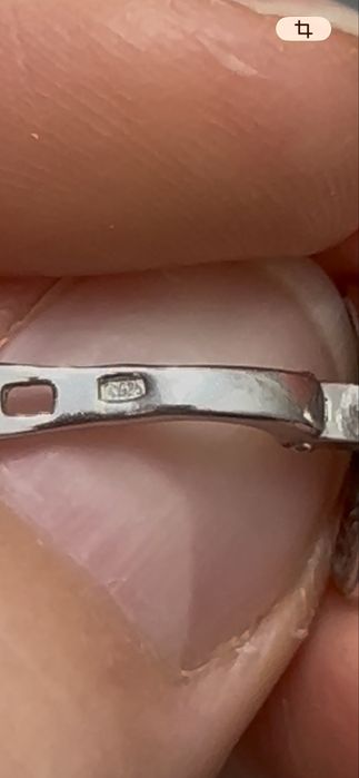 Серьги серебро, 925 проба
