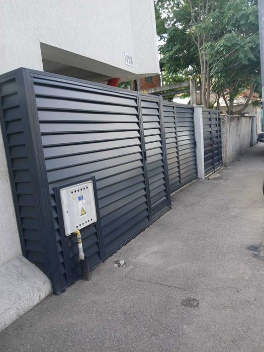 Gard metalic, porti, panouri gard, balustrade – productie proprie