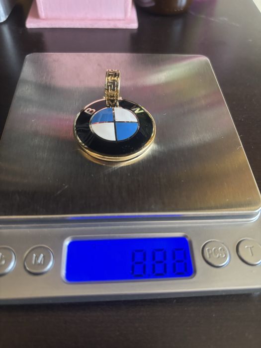 14к 585 гривна БМВ нова 21см гр София