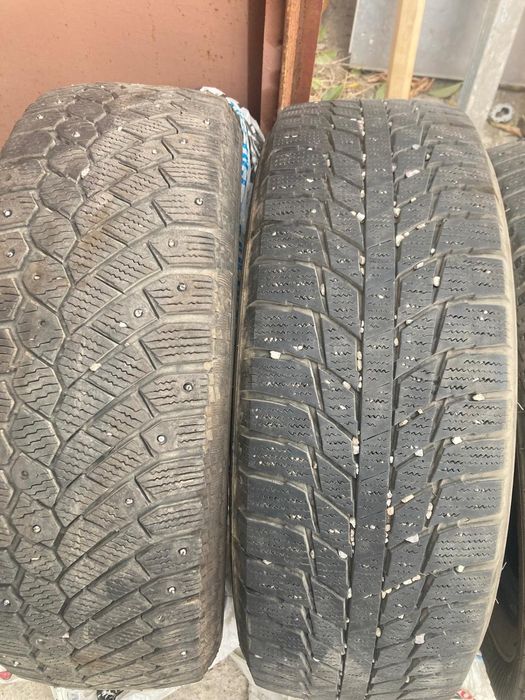 Автошины зимние б/у