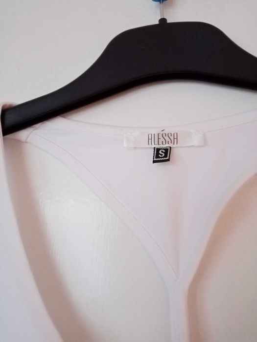 Топ Alessa, фламинго принт fitted, размер S