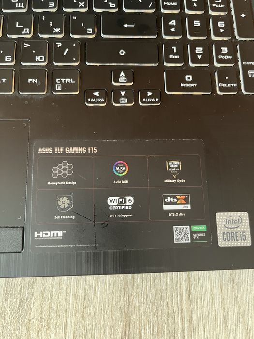 Asus tuf gaming f15