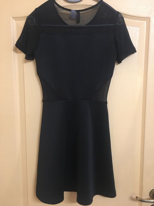 Дамска черна рокля